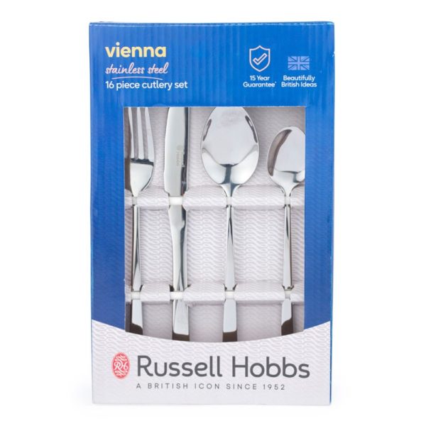 RUSSELL HOBBS VIENNA CUTLERY SET 24 PIECE