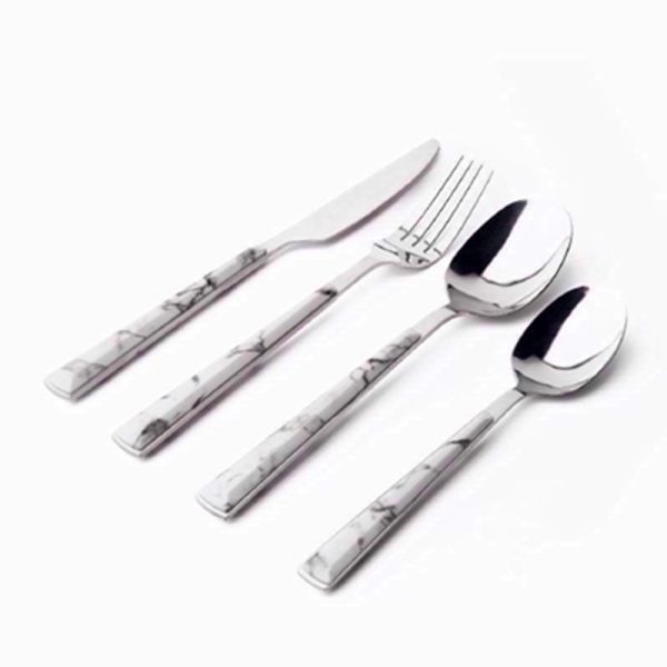 SABICHI CUTLERY 16PC MARBLE