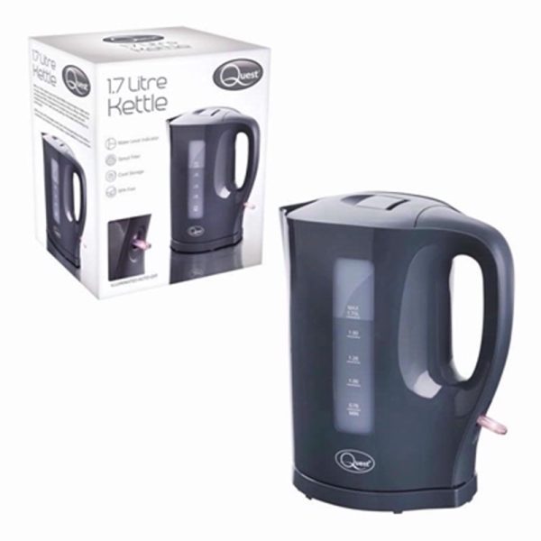 QUEST 1.7LTR KETTLE GREY 35219