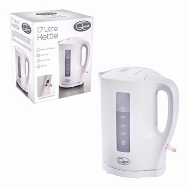 QUEST 1.7LTR KETTLE WHITE 35019