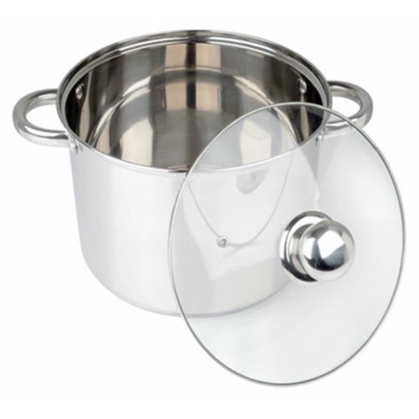 PENDEFORD S/S STOCK POT WITH S/S LID 24CM