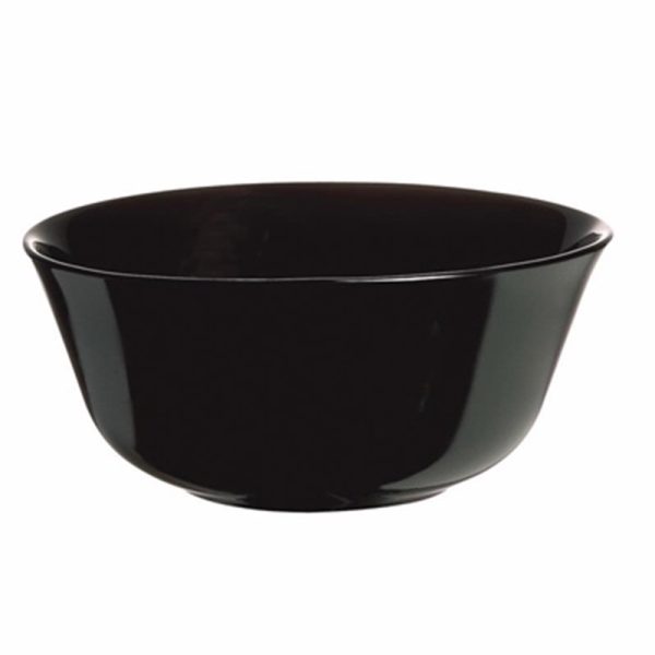 CARINE BOWL BLACK 12CM