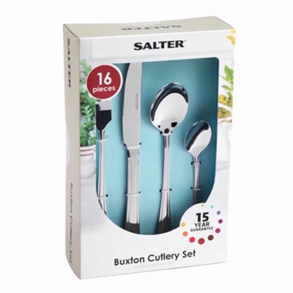 SALTER BUXTON CUTLERY SET 16PC