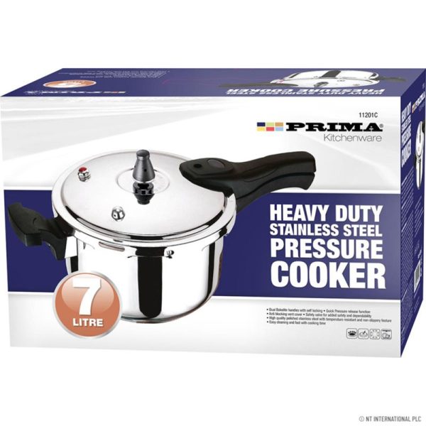 PRIMA PRESSURE COOKER 7L