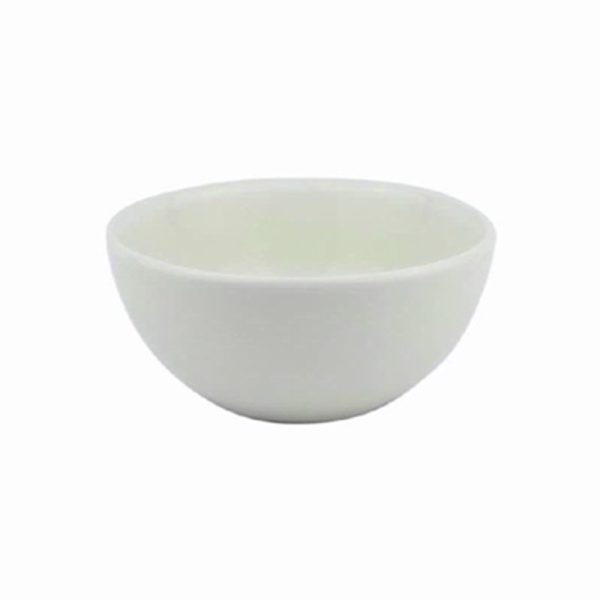 CERAMIC WHITE SHALLOW BOWL 15CM