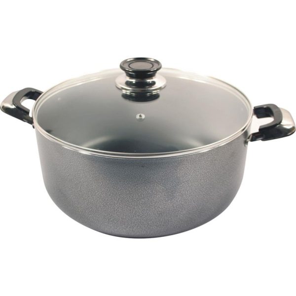 PRIMA CASSEROLE SAUCEPAN N/S 30CM