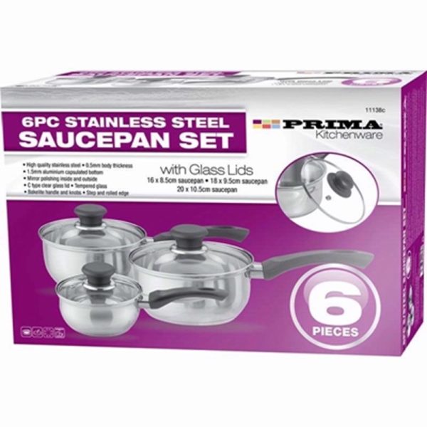 PRIMA COOKWARE SET 3PCE 11138