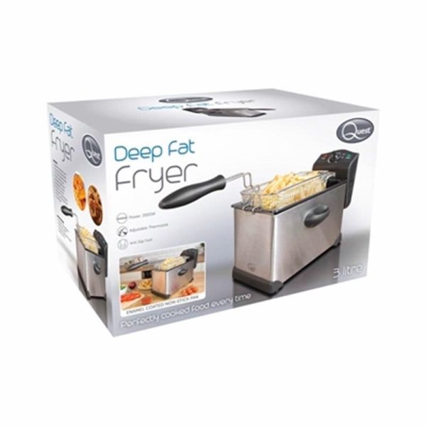 QUEST DEEP FAT FRYER S/S 3 LTR 35140