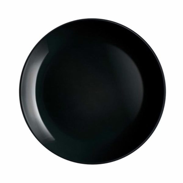 DIWALI DINNER PLATE BLACK 25CM