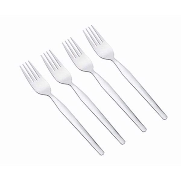 SUNNEX PACK OF 4 DESSERT FORKS PLAIN