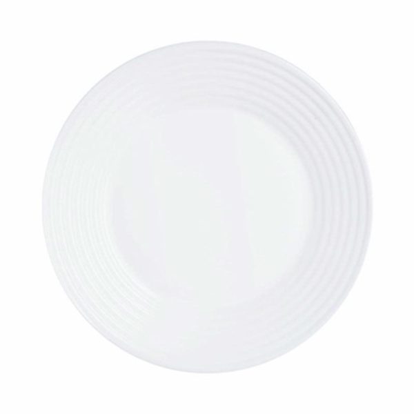 LUMINARC HARENA DINNER 25CM WHITE