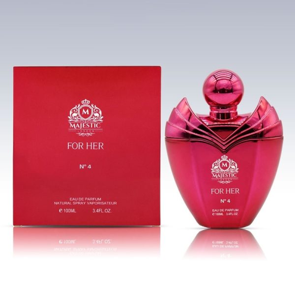 MAJESTIC FOR HER PERFUME NO4 100ML EACH