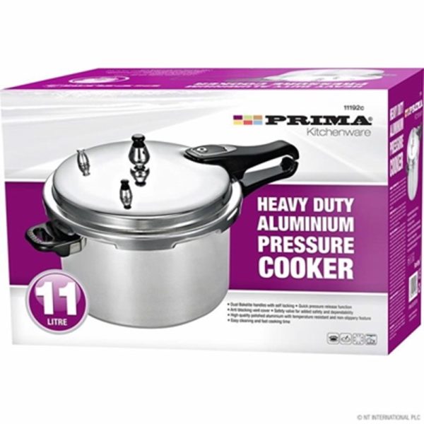 PRIMA PRESSURE COOKER 11LTR