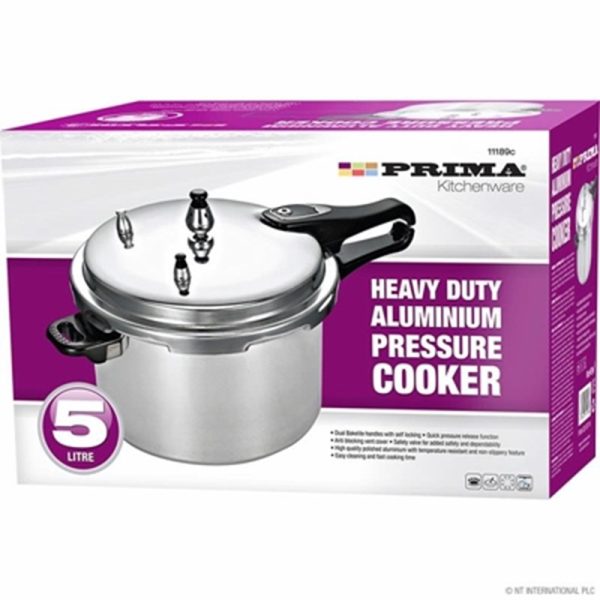 PRIMA PRESSURE COOKER 5LTR