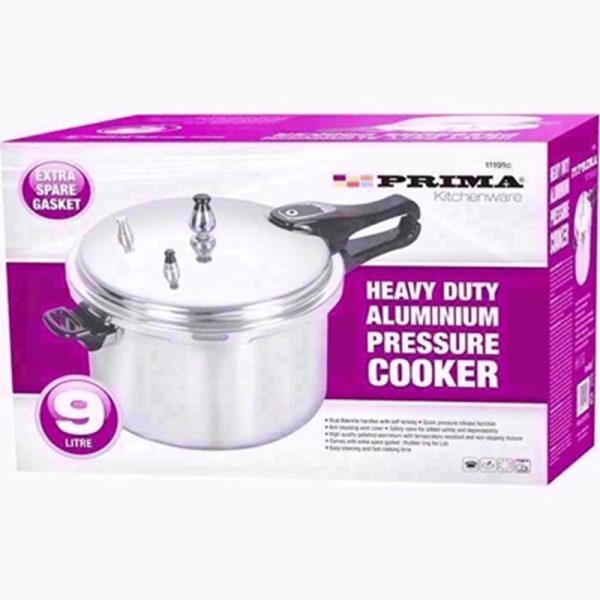 PRIMA PRESSURE COOKER 9LTR