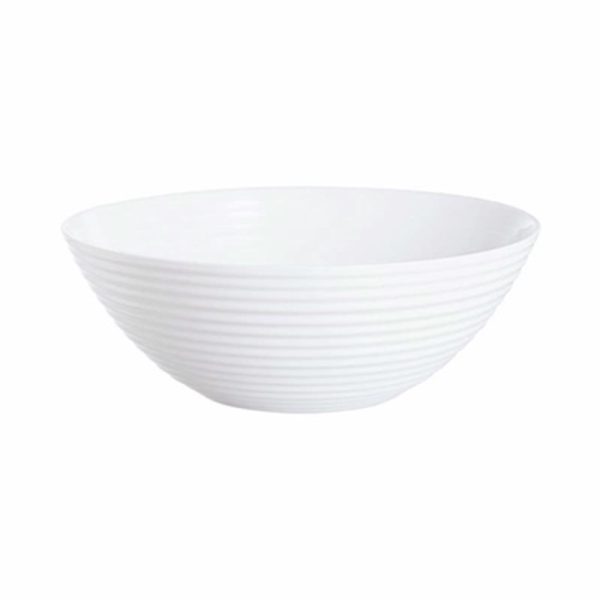 LUMINARC HARENA SALAD BOWL 27CM WHITE