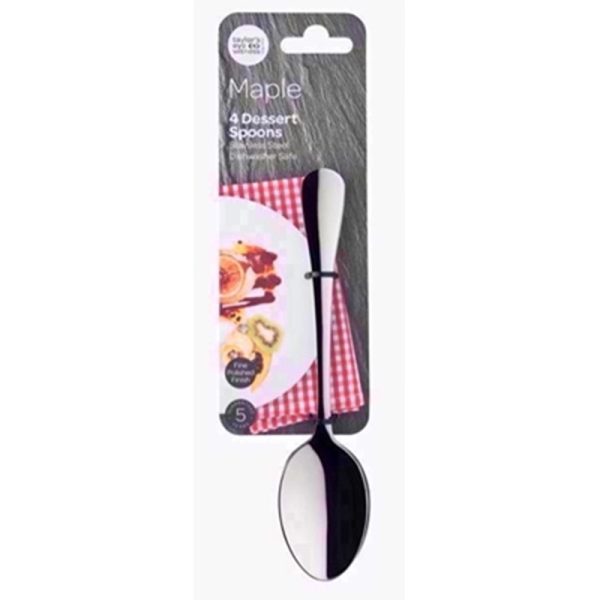 TAYLORS EYE DESSERT SPOON PACK OF 4