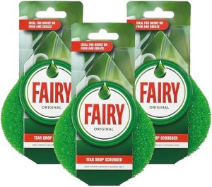 FAIRY TEAR DROP SCRUBBER
