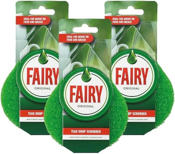 FAIRY TEAR DROP SCRUBBER