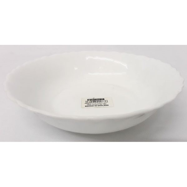 OPAL ROUND SHALLOW CEREAL BOWL WHITE