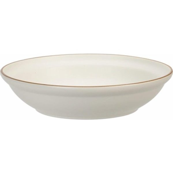 PLATE DEEP 21CM WHITE