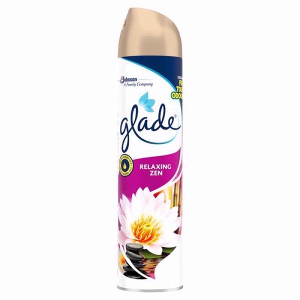 GLADE AIR FRESHENER 300ML RELAXING ZEN PACK OF 12N/