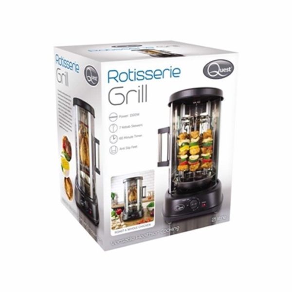 QUEST KEBAB ROTISSERIE GRILL 21LTR