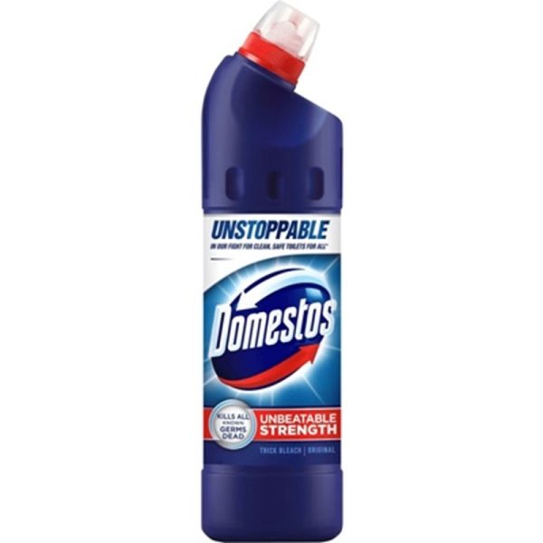 DOMESTOS BLEACH ORIGINAL 750ML PACK OF 9