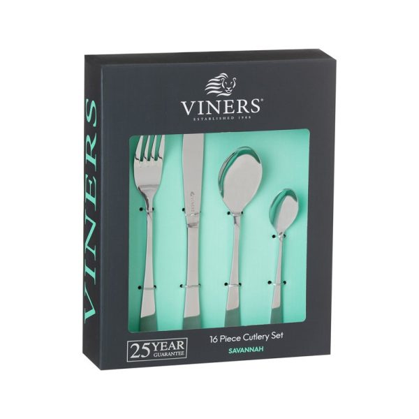 VINERS SAVANNAH 16PC CUTLERY SET GIFTBOX