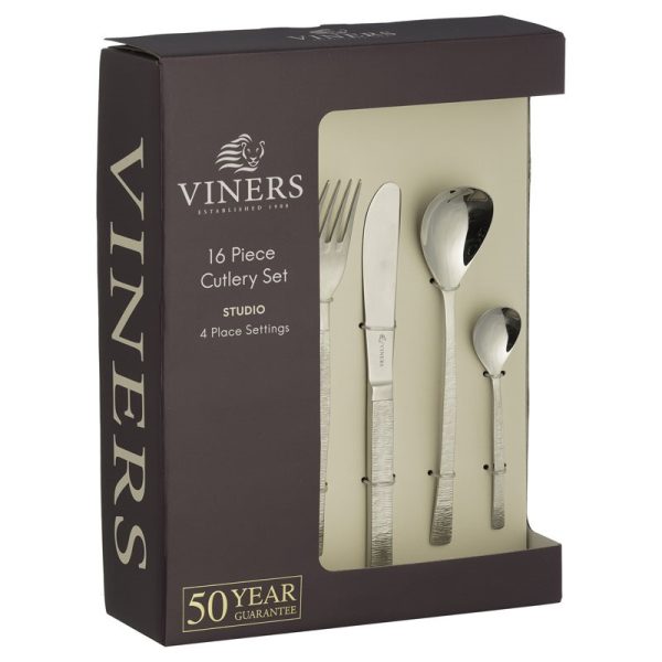 VINERS STUDIO 16 PC CUTLERY SET GIFTBOX