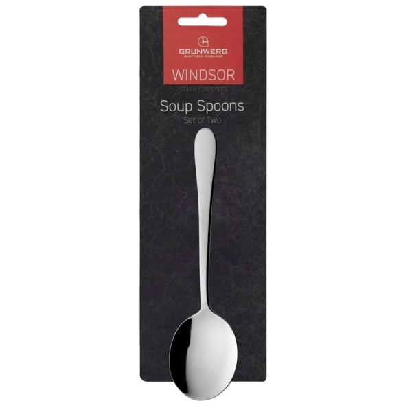 WINDSOR SOUP SPOON 2PCS