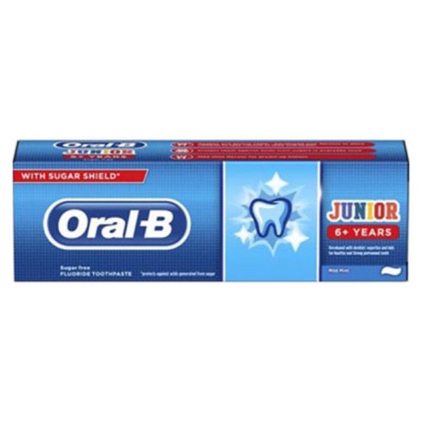 ORAL B TOOTHPASTE KIDS 6+ 75ML PACK OF 12