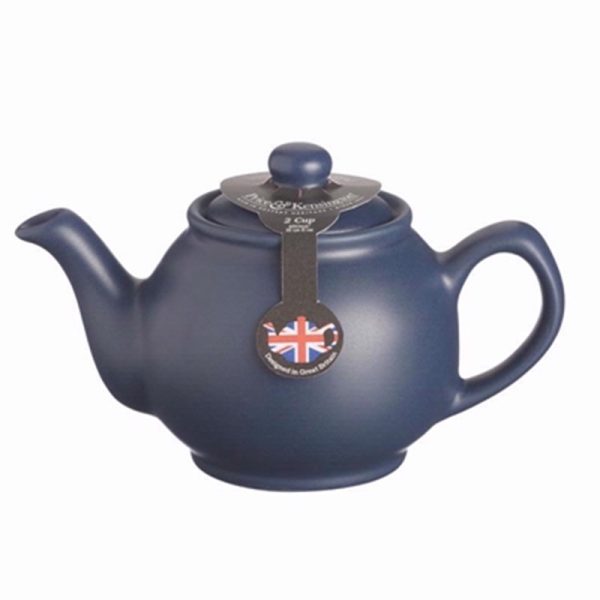 RAYWARE 2 CUP TEAPOT MATT NAVY