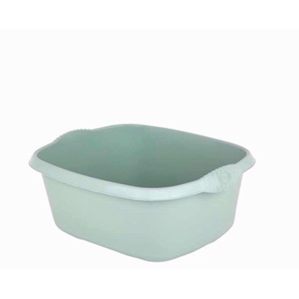 WHAM CASA SAGE SILVER RECT BOWL 39CM