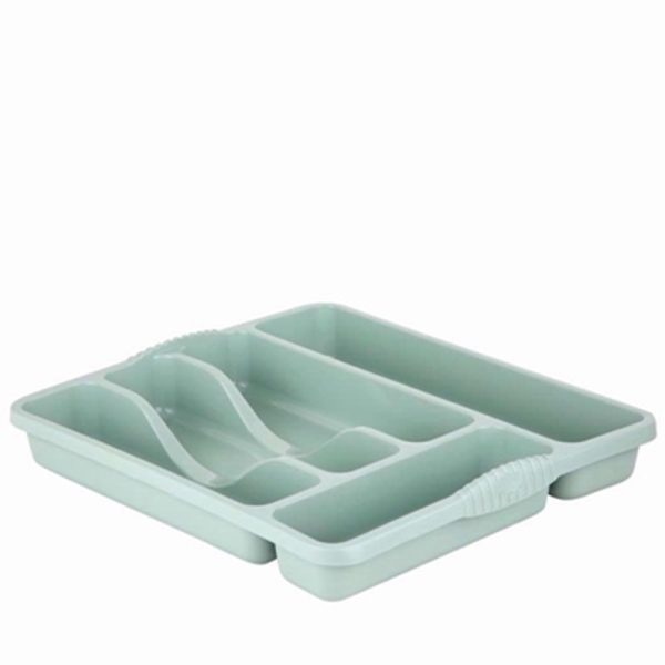 WHAM CASA SAGE SILVER SMALL CUTLERY TRAY