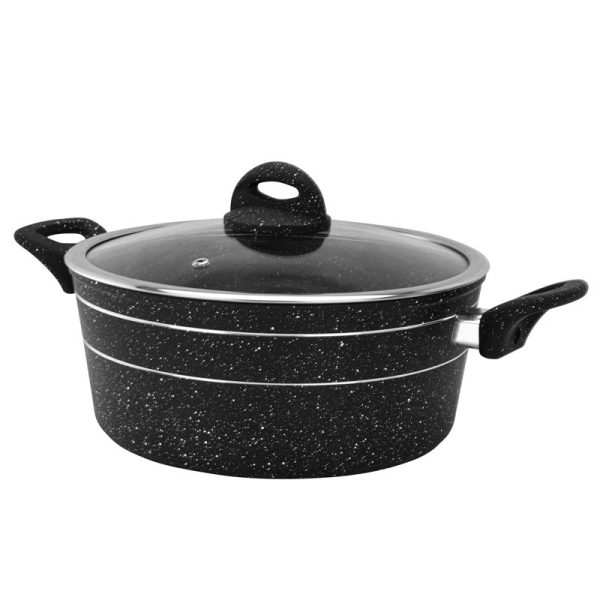 ROYALFORD FORGED CASSEROLE 26CM BLACK