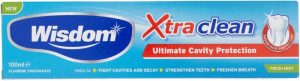 WISDOM TOOTHPASTE EXTRA CLEAN 75ML PACK OF 12 (PMP)