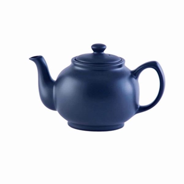 RAYWARE 6 CUP TEAPOT MATT NAVY