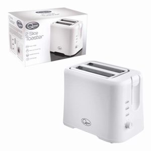 QUEST WHITE TOASTER 2 SLICE 34279