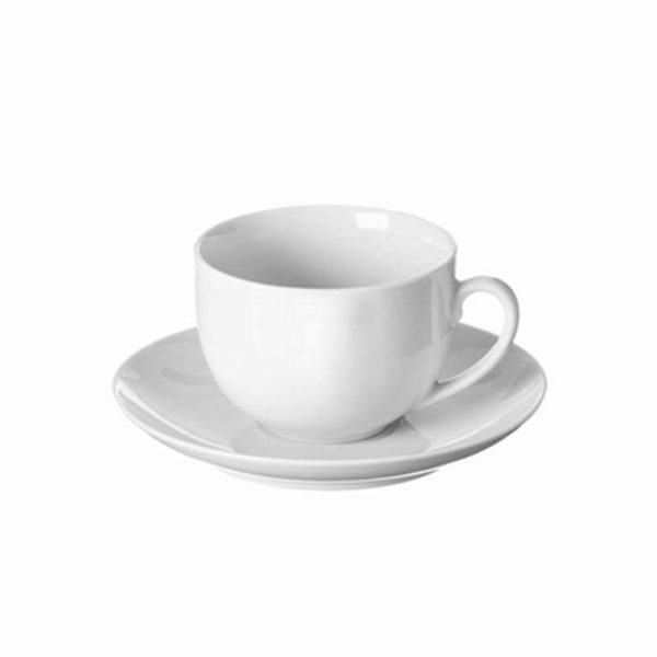 SIMPLICITY 9OZ TEACUP & SAUCER PACK OF 6