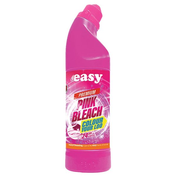 EASY PREMIUM PINK COLOURED BLEACH 750ML PACK OF 12