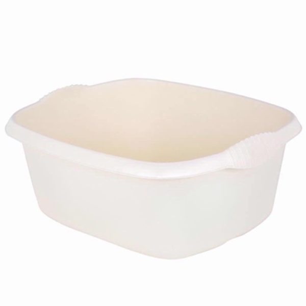 WHAM CASA SOFT CREAM RECT BOWL 39CM