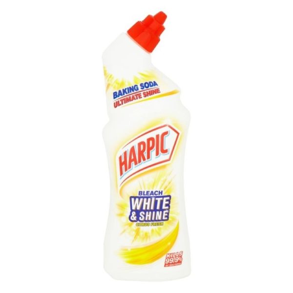 HARPIC BLEACH WHITE & SHINE CITRUS 750ML PACK OF 12