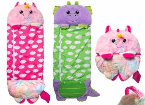 PLUSH ANIMAL SLEEPING BAG 135X50CM