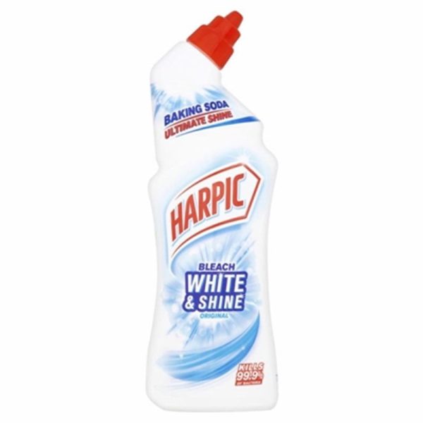 HARPIC BLEACH WHITE & SHINE ORIGINAL 750ML PACK OF 12