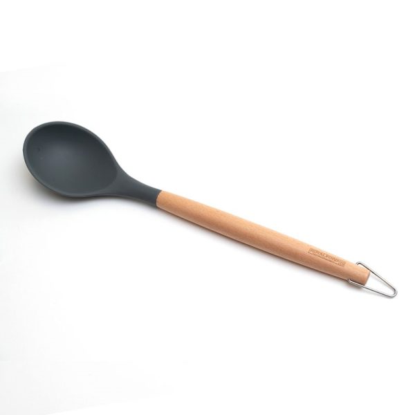 ROYALFORD SILICONE SOLID SPOON GREY