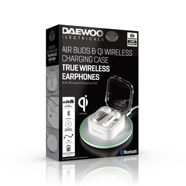 DAEWOO AIR BUDS AND CHARGING PLATE AVS1444