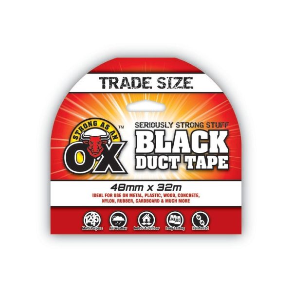 SAAO DUCT TAPE TRADE SIZE BLACK