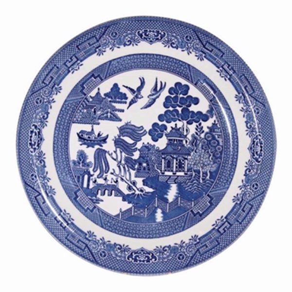 WILLOW PLATE PLATE 26CM