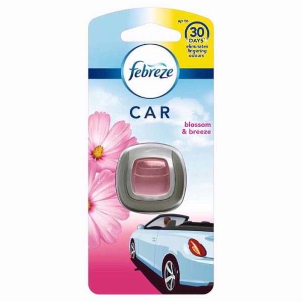 FEBREZE CAR CLIP 2ML BLOSSOM BREEZE PACK OF 6